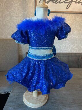💙✨ STUNNING ROYAL BLUE TAP COSTUME ✨💙